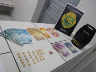 BOPE prende homem e apreende mais de 40 comprimidos de ecstasy e LSD após denúncia em Guaratuba (PR)