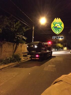 PM recupera carro roubado no mesmo dia e prende um homem em Jacarezinho (PR)