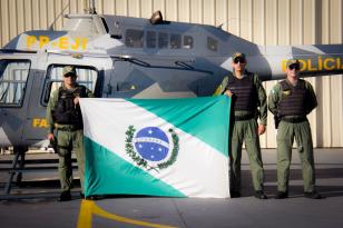 Polícia Militar do Paraná envia helicóptero e tripulação para apoiar operação no Nordeste do Brasil