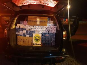 BPFron apreende contrabando e recupera carro furtado durante Operação Hórus em São Miguel do Iguaçu (PR) 