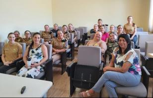 28º BPM promove evento para comemorar o Dia Internacional da Mulher em Lapa (PR)
