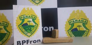 BPFron apreende 900 gramas de maconha durante Operação Hórus no Oeste do estado