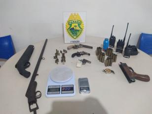 PM prende homem e apreende três armas de fogo no Noroeste do estado