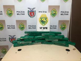PM encontra 22 quilos de maconha em porto clandestino de Foz do Iguaçu (PR)