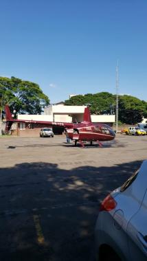 PM prende piloto de helicóptero carregado com droga em Barbosa Ferraz (PR)