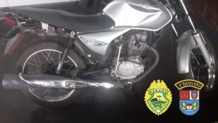 PM prende homem e recuperam motocicleta roubada no Norte do estado
