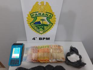 Em Sarandi, PM prende homem envolvido com tráfico de drogas e apreende cocaína