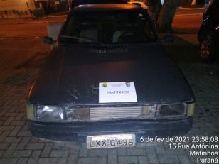 ROCAM recupera veículo e encaminha motorista em Matinhos (PR)