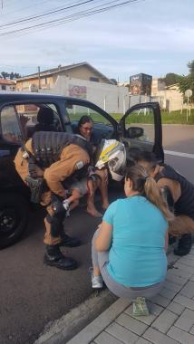 Bebê engasgada é salva por policiais militares de ROCAM em Curitiba