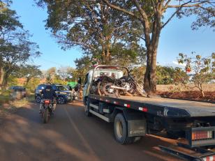 Operação Titan: PM apreende 21 motocicletas, encaminha adolescente e aplica 101 notificações de trânsito em Cambará, no Norte Pioneiro