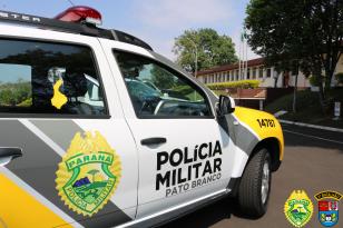 PM evita suicídio de mulher que iria se jogar de passarela na BR 158 em Pato Branco (PR)
