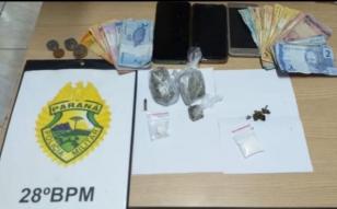 Na Lapa (PR), PM cumpre Mandados de Busca e Apreensão e apreendem três tabletes de maconha