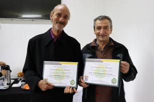 VETERANOS DA RADIPATRULHA VISITAM A 1ª COMPANHIA DO 13º BPM