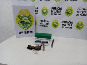 Em menos de cinco horas, PM encaminha duas pessoas por tráfico de drogas e apreende maconha, crack e cocaína no Noroeste do estado