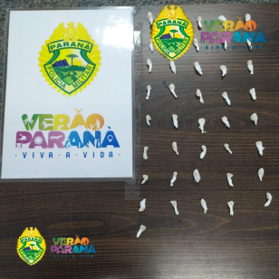 PM flagra venda de drogas e prende traficante no Tabuleiro, em Matinhos