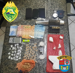 PM prende homem e apreende mais de 1,2 quilo de drogas em São João do Ivaí (PR)
