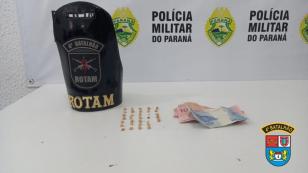 PM prende homem e apreende 33 pedras de crack em Maringá (PR)