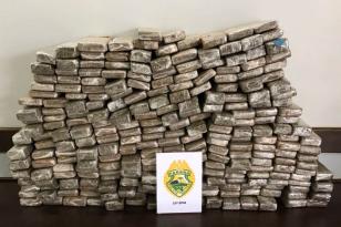 Mais de 180 quilos de maconha foram apreendidos pela polícia em Guarapuava