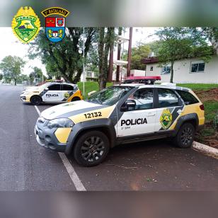 PM prende homem após agredir a esposa e a filha em Pato Branco, no Sudoeste do estado