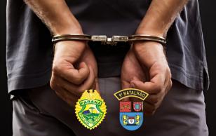Policiais militares prendem homem procurado pela justiça em Pontal do Paraná, litoral do estado