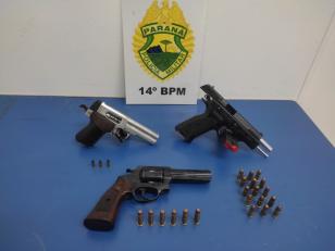 Apreensão de armas em Foz do Iguaçu