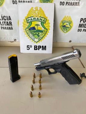 Apreensão de arma de fogo 