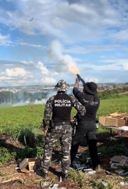VI edição do Curso de Lançador para Pelotão de Choque em Brasília