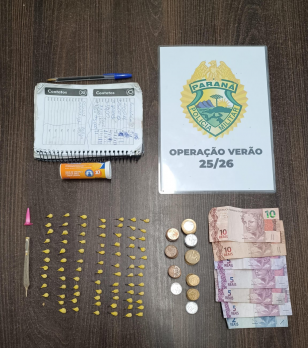 PMPR prende homem por tráfico de drogas em Matinhos 