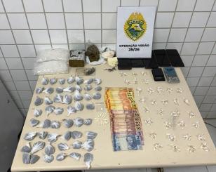 Polícia Militar do Paraná desarticula ponto de tráfico em Matinhos