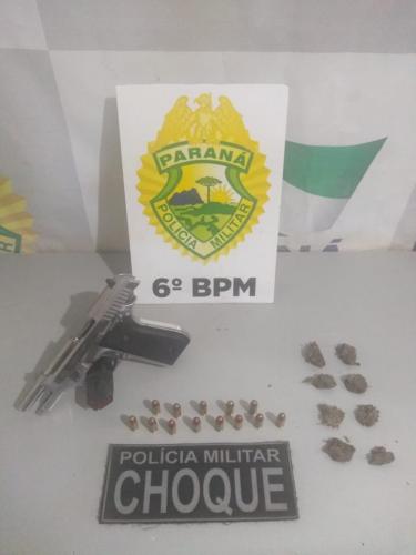 Em situações distintas, PM prende dois homens armados em Cascavel (PR)