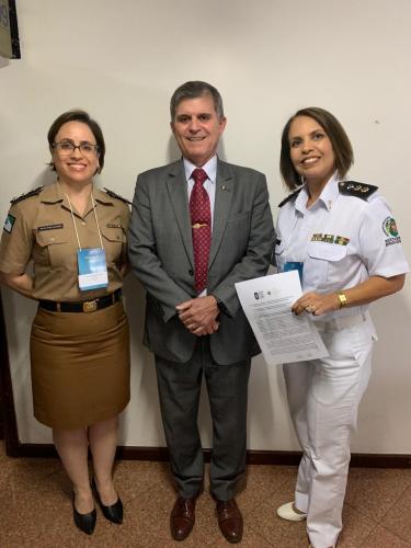Programa de Saúde Preventiva da PM do Paraná é apresentado durante o Encontro Técnico Anual do Programa Qualidade de Vida em Brasília