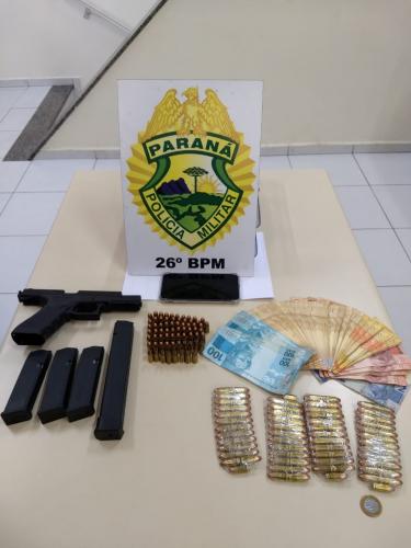 Foragido da justiça é preso em ação conjunta das polícias Militar e Civil em Telêmaco Borba (PR)