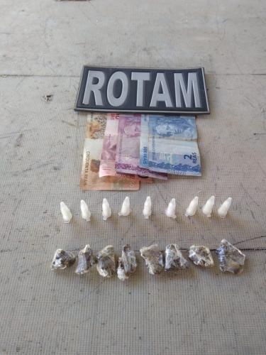 Dupla é presa pela PM com porções de cocaína e maconha em Cambé, no Norte do estado