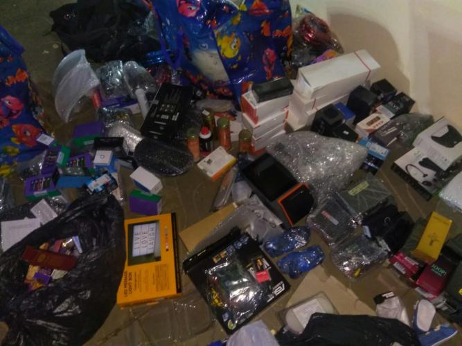 No Oeste do estado, PM apreende contrabando avaliado em R$ 20 mil