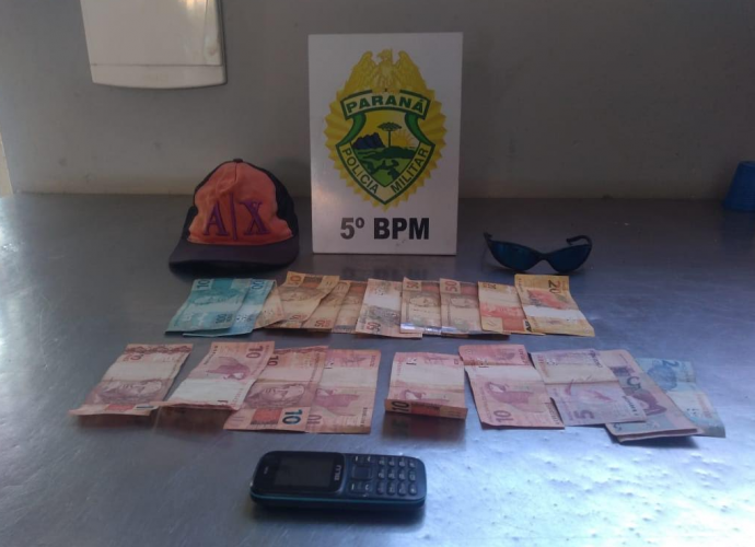 PM prende homem que praticou três roubos em Cambé, no Norte do estado