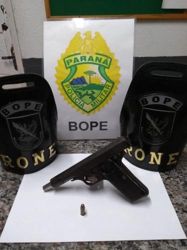 Operação Em Frente Brasil em São José dos Pinhais termina com três presos e uma arma apreendida