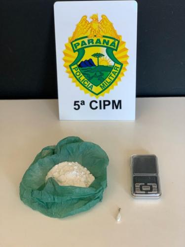 PM prende homem por tráfico de drogas, em Cianorte (PR)