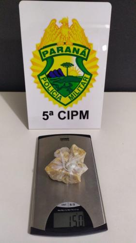 Trio é preso pela PM e 150 gramas de crack são apreendidos após denuncia em Cianorte (PR)