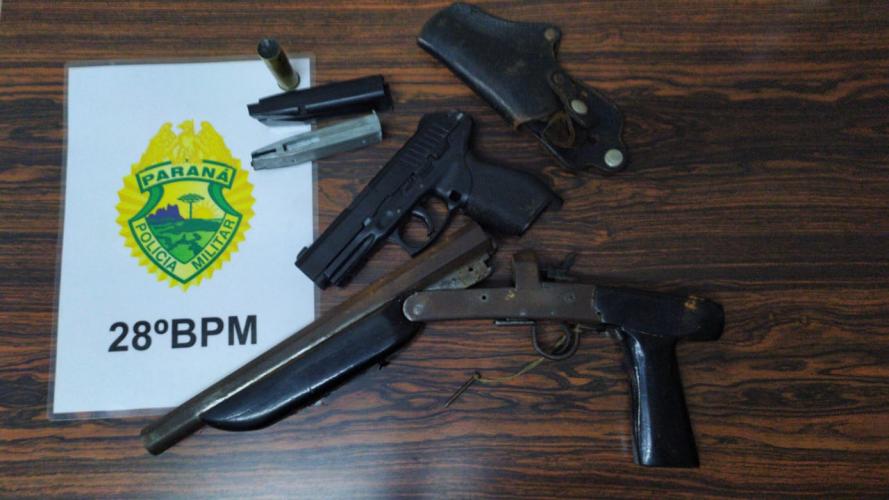 PM encaminha duas pessoas após briga em Quitandinha, no Sudeste do Paraná