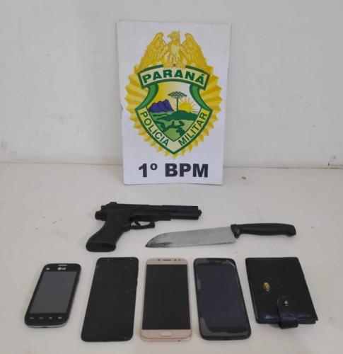 Cinco pessoas são encaminhadas após roubo em ônibus em Ponta Grossa, nos Campos Gerais