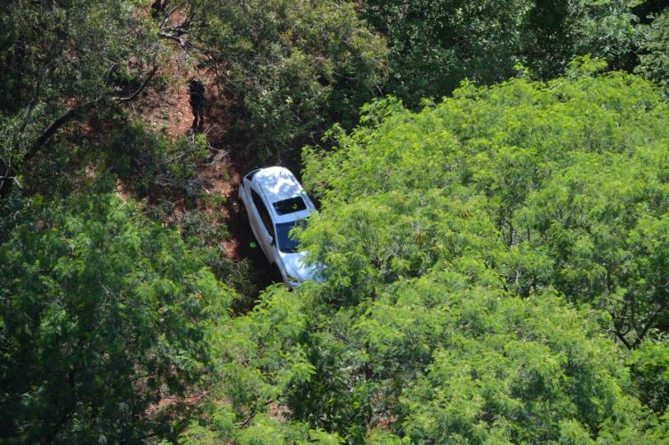 Veículo utilizado em roubo é localizado em ação do Pelotão de Choque, no Norte do estado