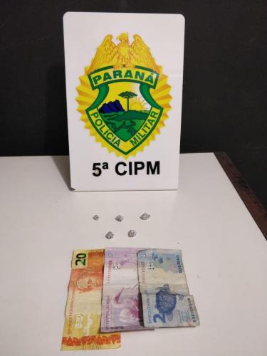 Homem é preso com crack em Cianorte (PR), após denúncia