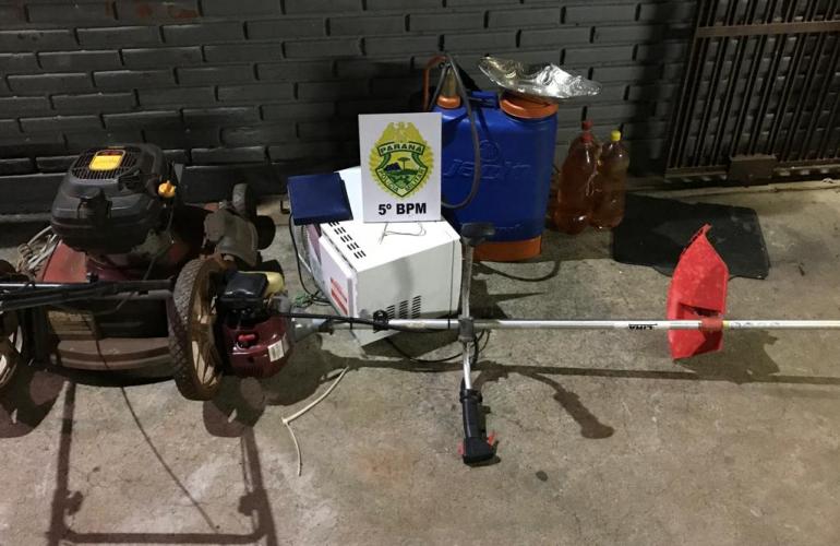PM detém homem em flagrante antes de cometer roubo em propriedade rural de Londrina (PR)