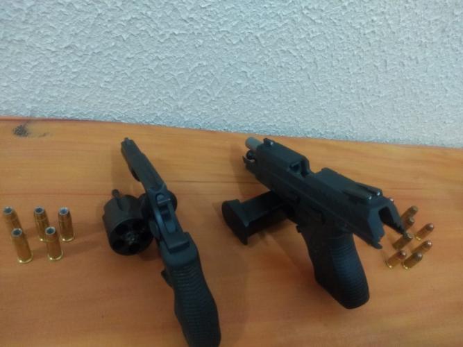 Duas armas de fogo são recuperadas durante operação na PR 340