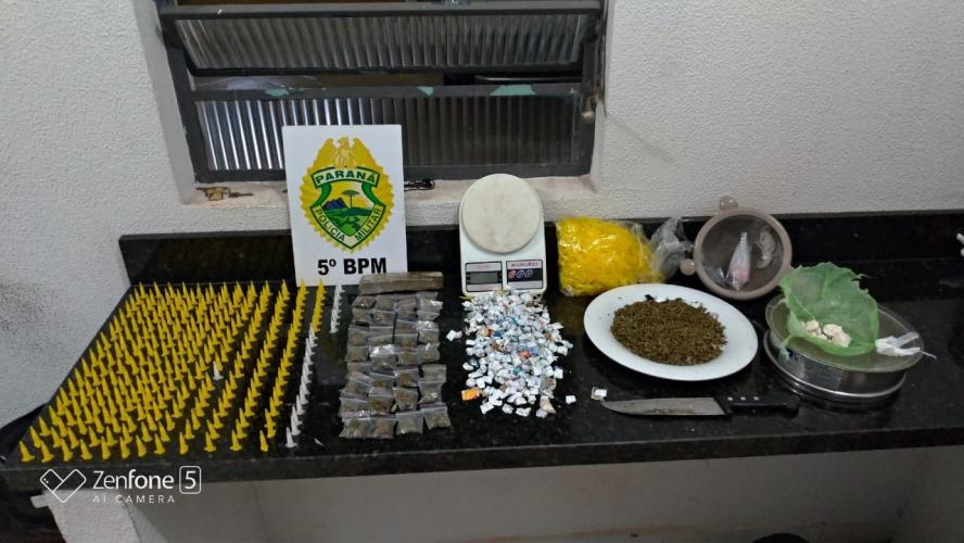 PM evita que drogas entrem na Penitenciária de Londrina (PR), no Norte do estado