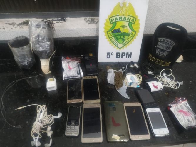 PM evita que drogas entrem na Penitenciária de Londrina (PR), no Norte do estado