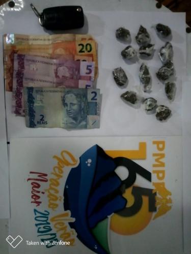 Cinco pessoas são encaminhadas por envolvimento com a posse de drogas em Pontal do Paraná, no Litoral