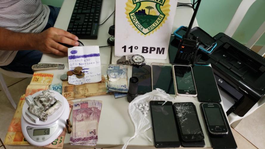 Polícia Militar recupera pertences e prende quatro suspeitos de assalto a ônibus em Campo Mourão (PR)