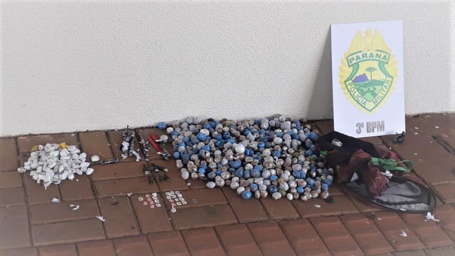 Adolescente é encaminhado pela PM após abordagem em Pato Branco, no Sudoeste do estado