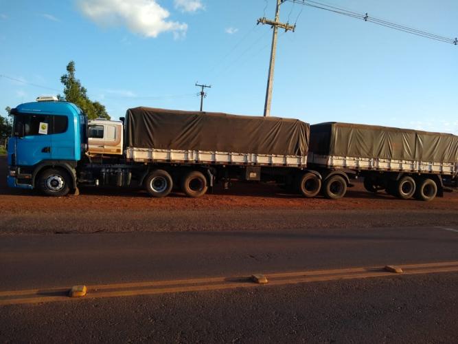 BPFron recupera veículo e intercepta ação do contrabando, no Oeste do estado